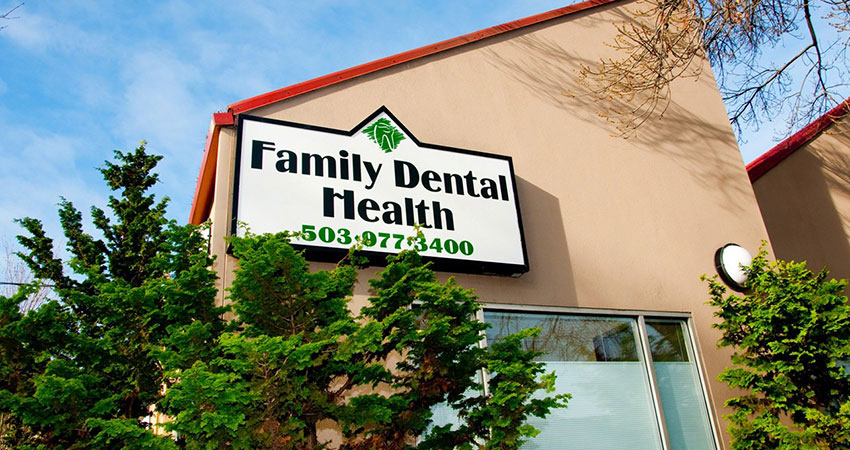 Family Dental Health building Portland